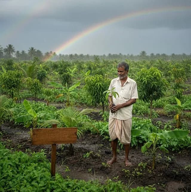 fresh planted farm farm dev model