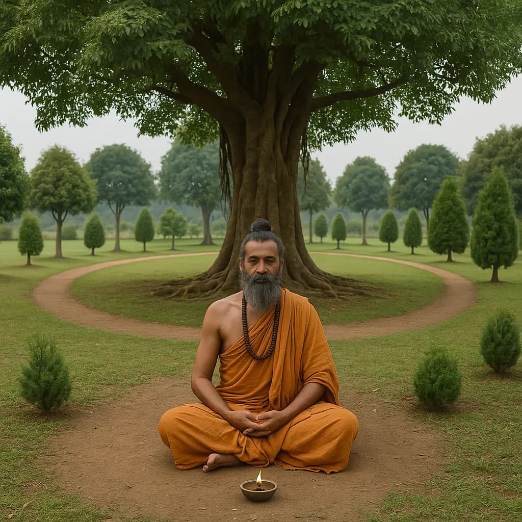 sage in nakshatra vana