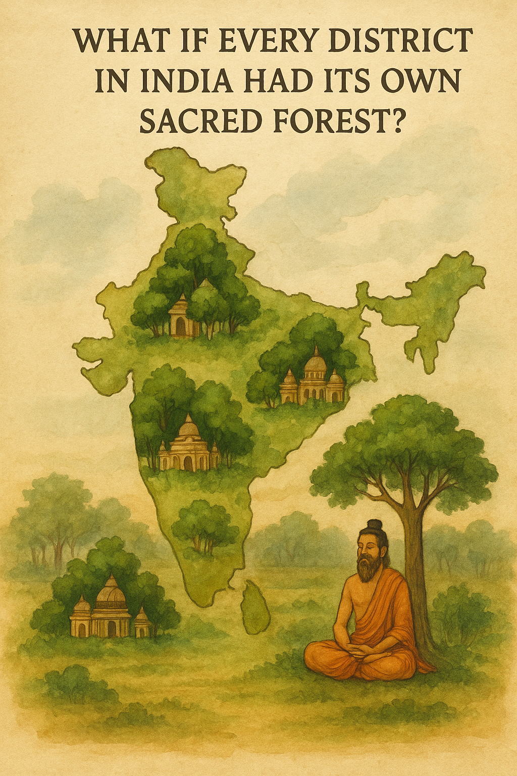 What If Every District in India Had Its Own Sacred Forest?🌿