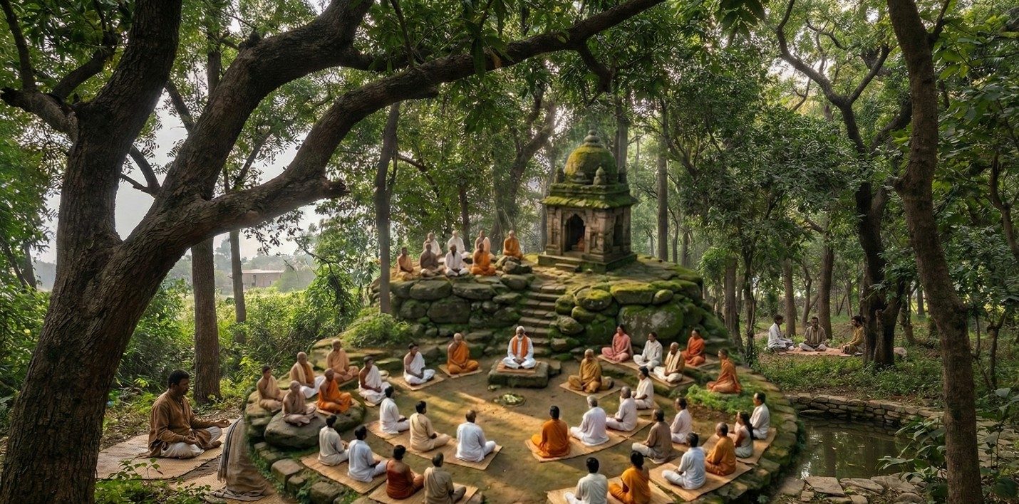 Model meditation grove for Government of Uttar Pradesh
